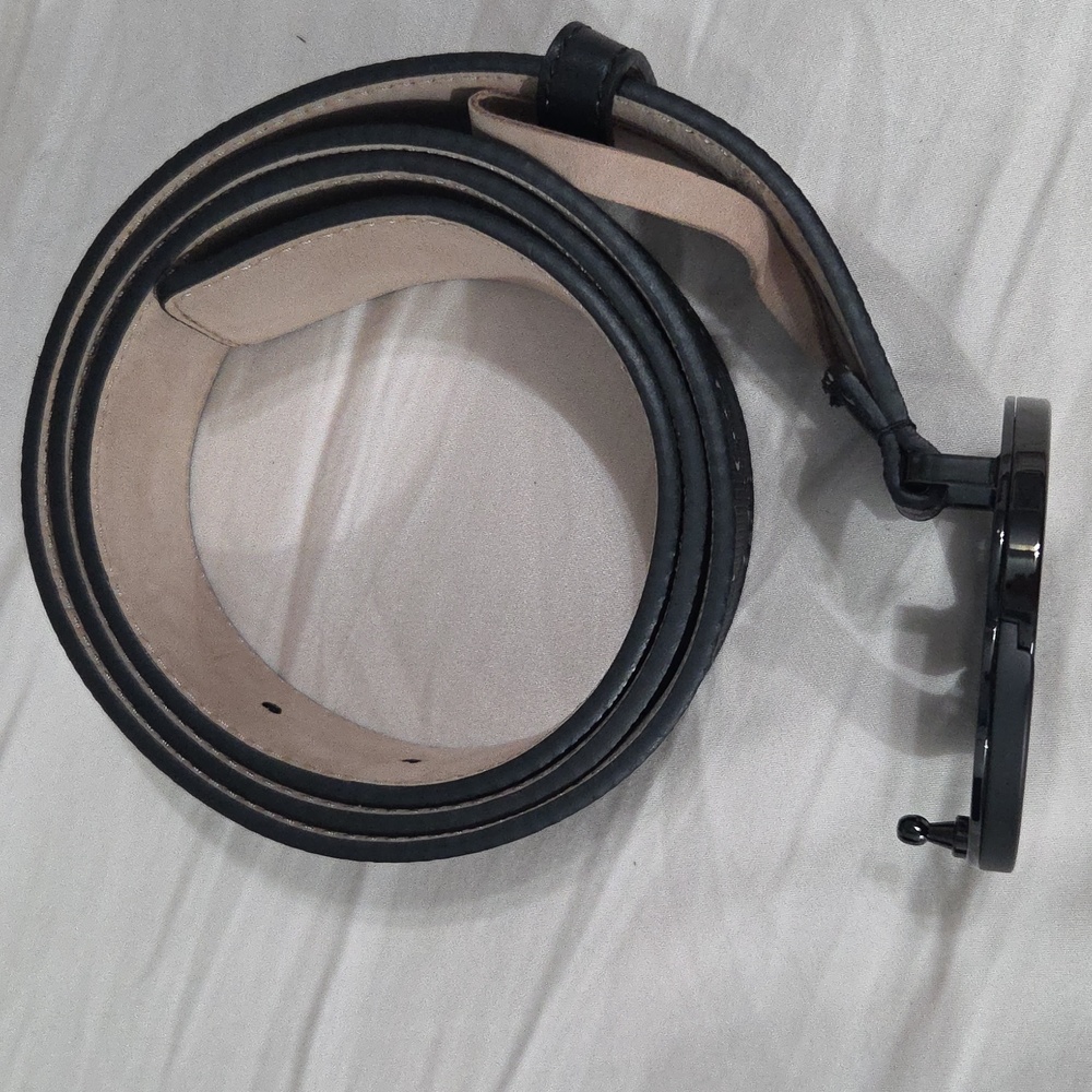 Gucci Black Imprime Monogram GG Belt - Picture 16 of 16